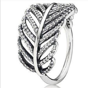 Feather Pandora Ring
